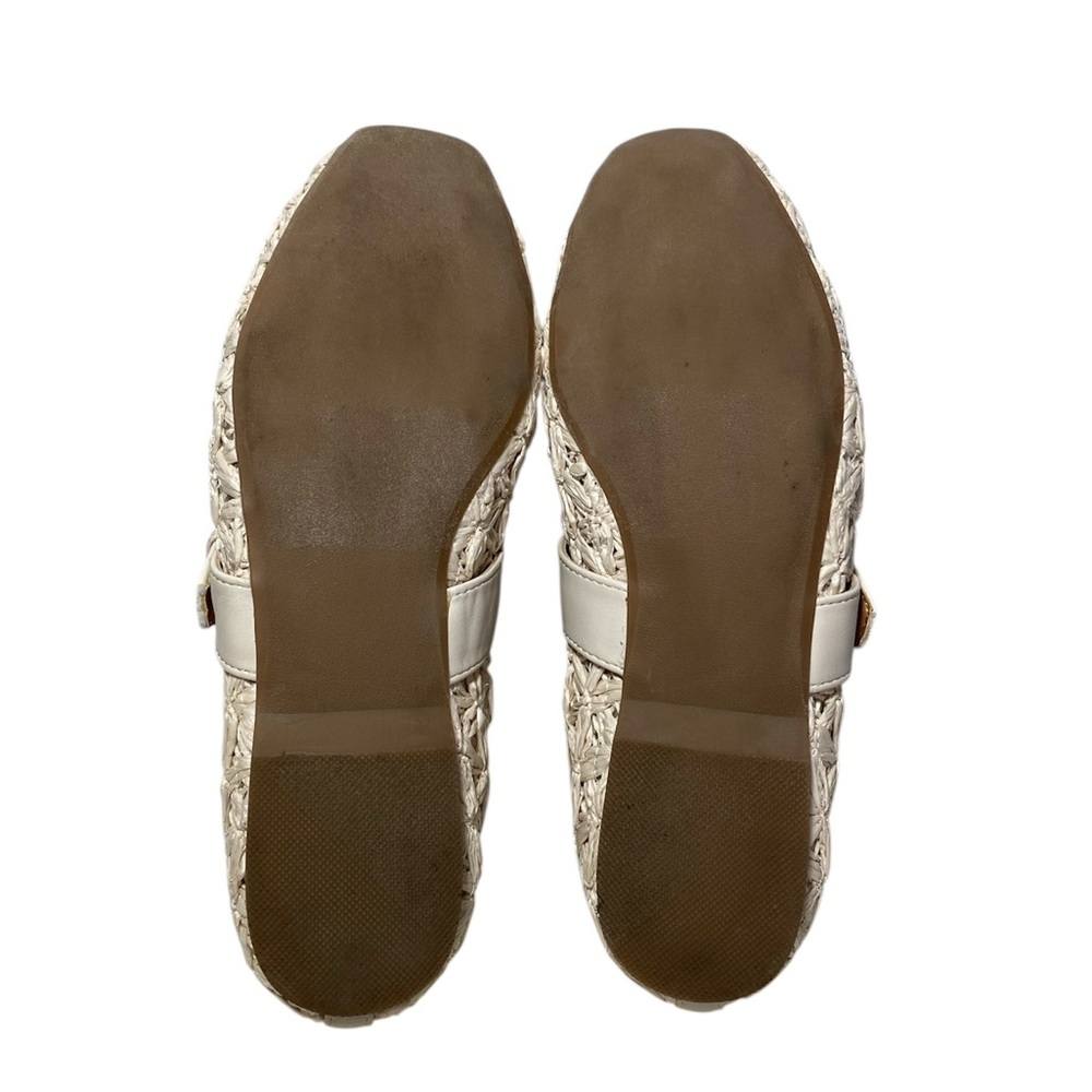 DV by Dolce Vita Mellie Maryjane Women’s Cream Woven Flats Sz-7.5 - Picture 5 of 5